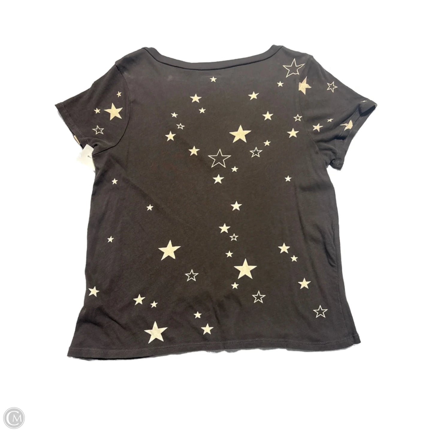 Top Short Sleeve By Chaser In Grey, Size: S