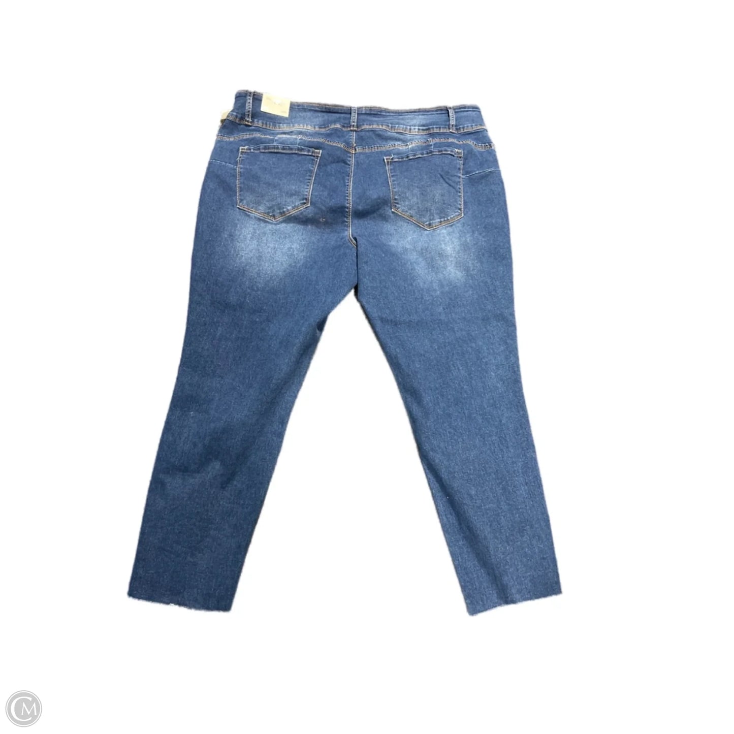 Jeans Straight By Cmc In Blue Denim, Size: 24