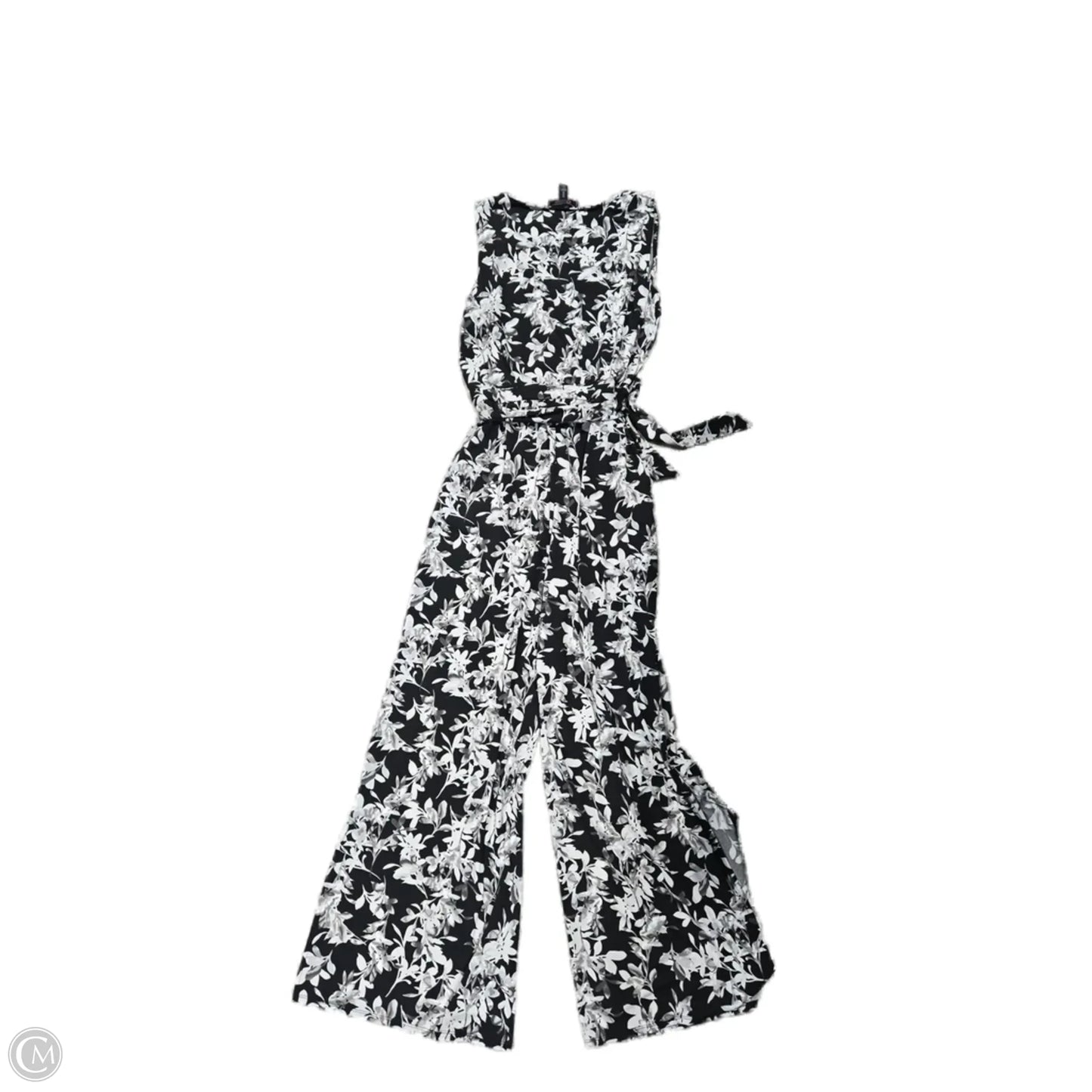 Jumpsuit By C Wonder In Black & White, Size: M