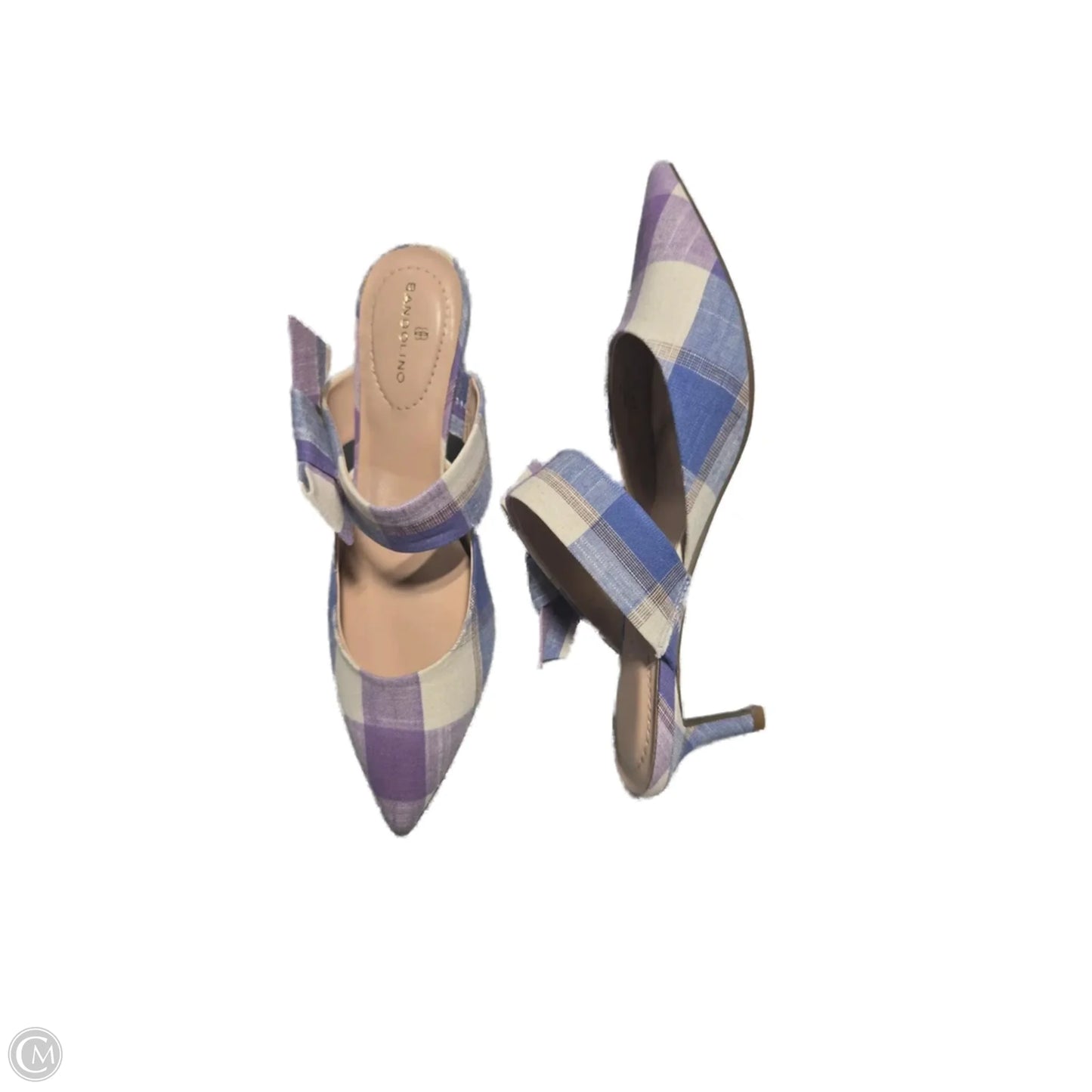 Shoes Heels Kitten By Bandolino In Purple, Size: 7.5