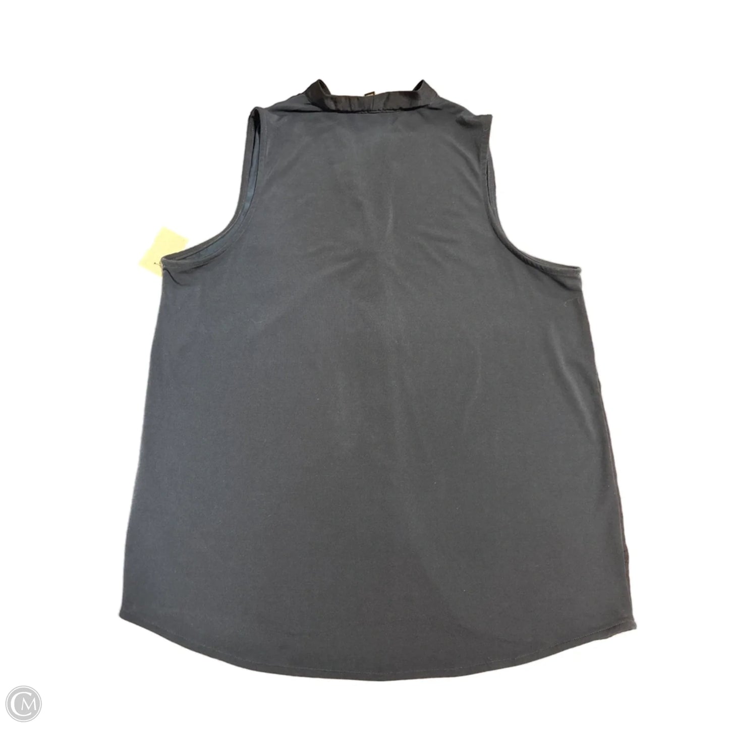 Blouse Sleeveless By Banana Republic In Navy, Size: M