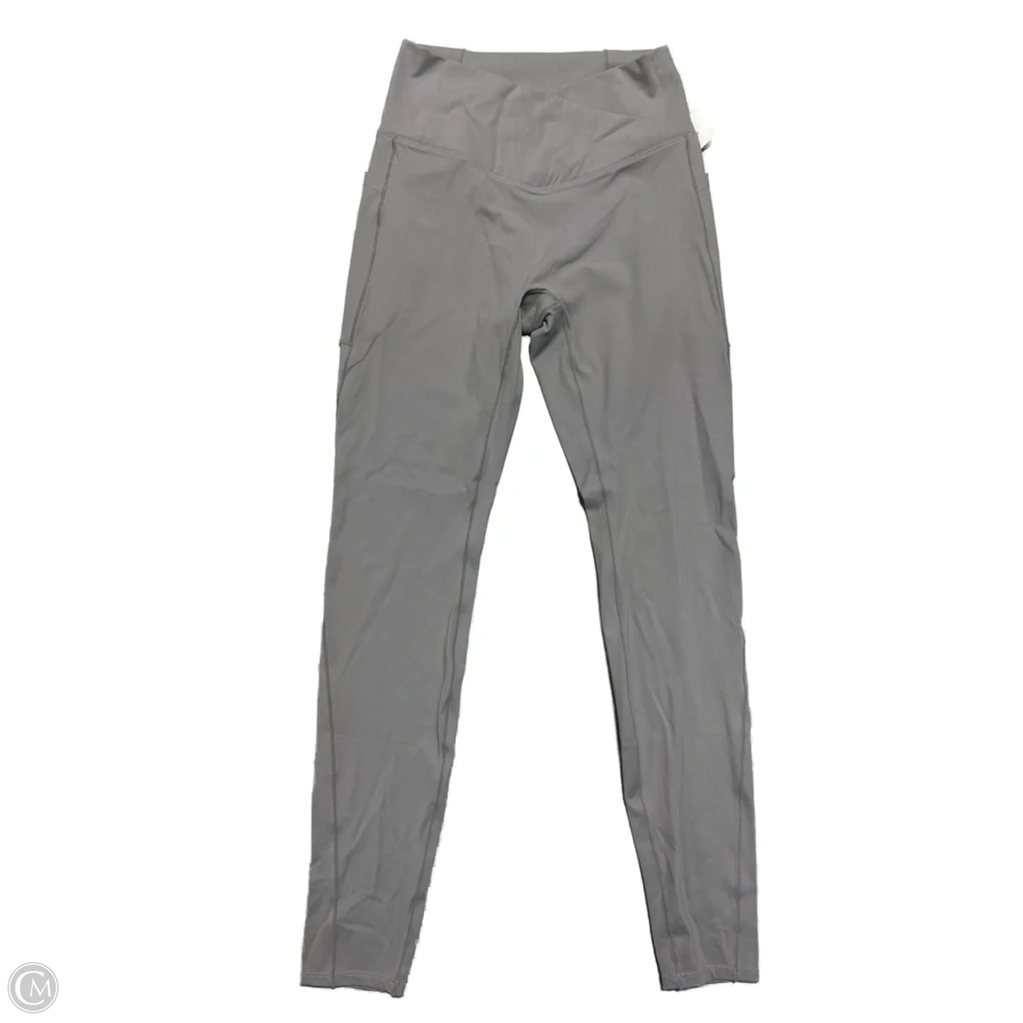 Athletic Leggings By Cmc In Grey, Size: M