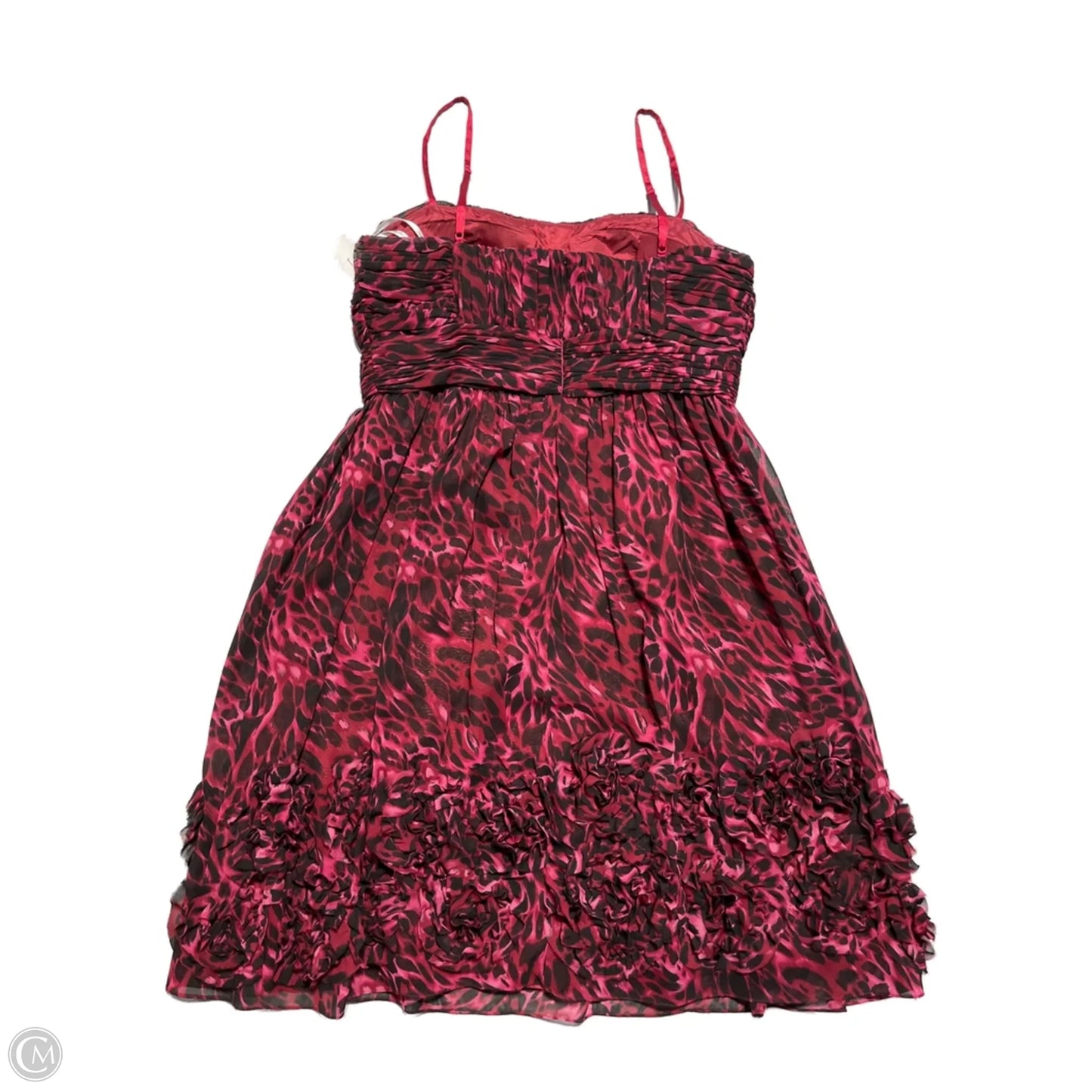 Dress Casual Short By Oc By Oleg Cassini In Animal Print, Size: 12