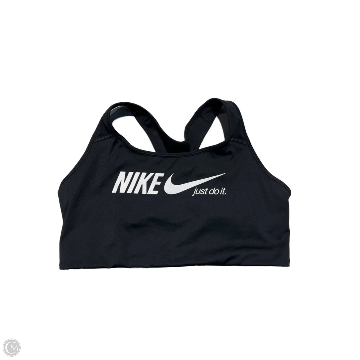 Athletic Bra By Nike In Black, Size: 2x