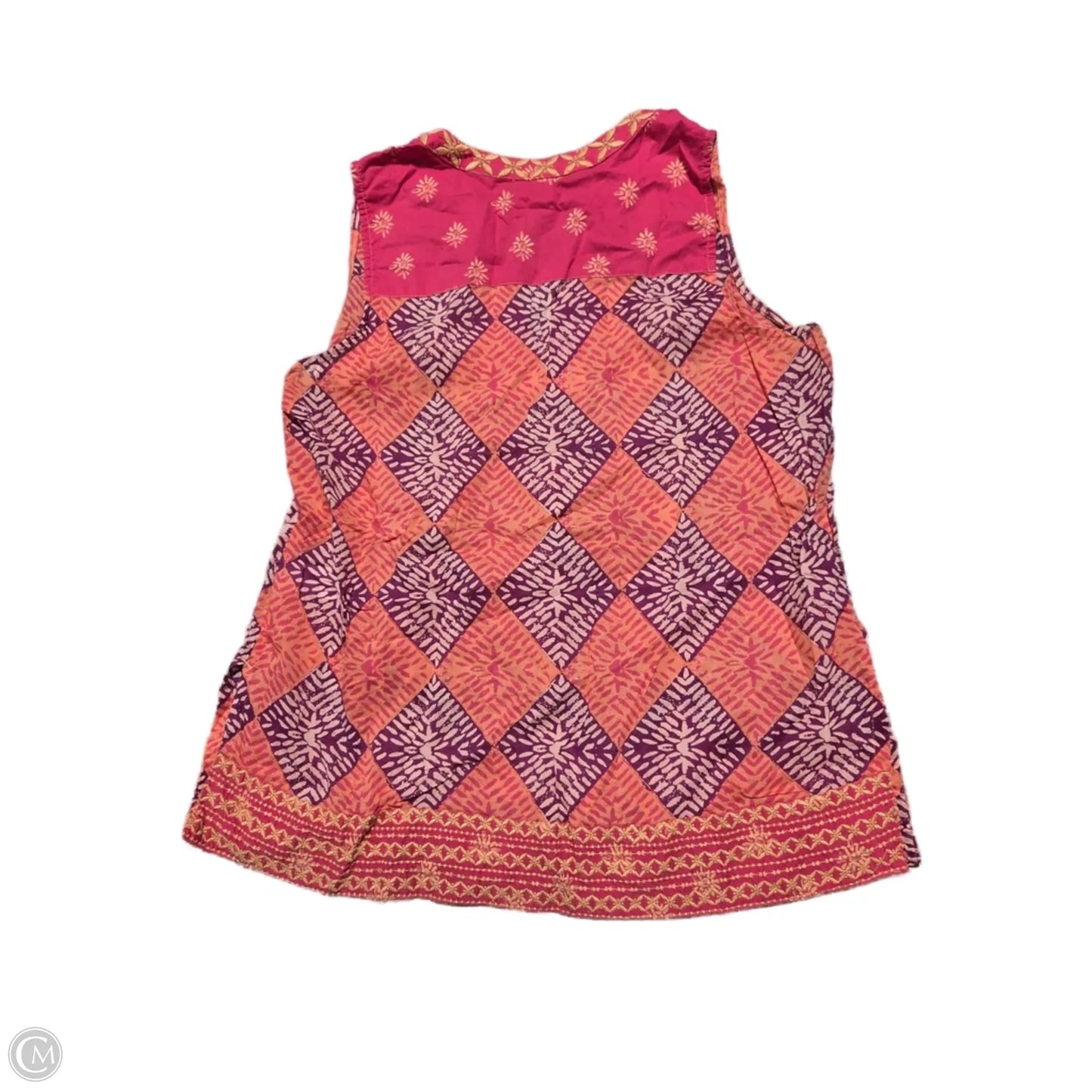 Tank Top By Sigrid Olsen In Multi-colored, Size: L
