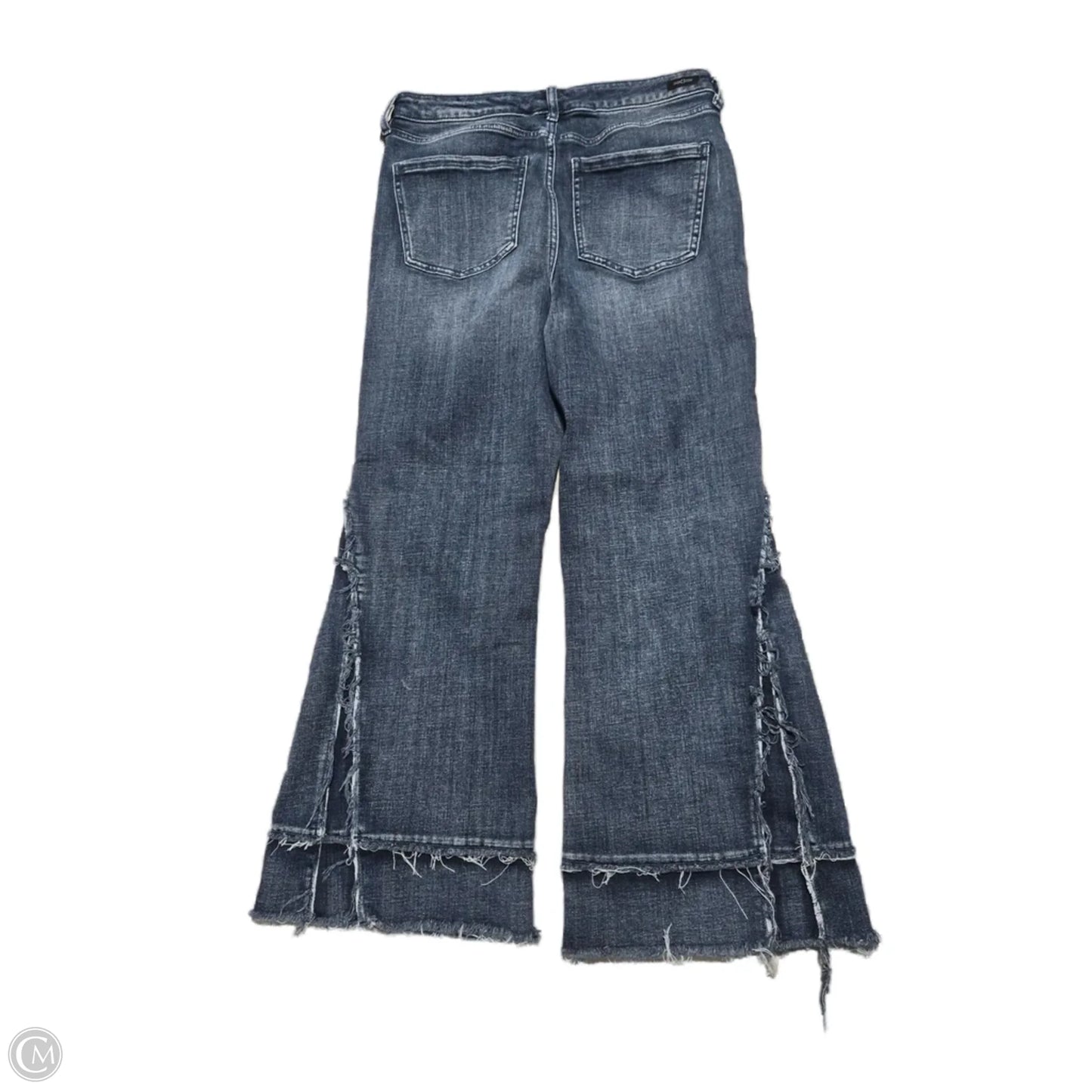 Jeans Flared By Liverpool In Blue Denim, Size: 12