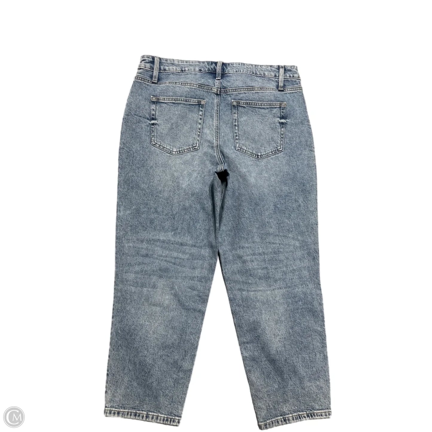 Jeans Straight By Cmc In Blue Denim, Size: 14