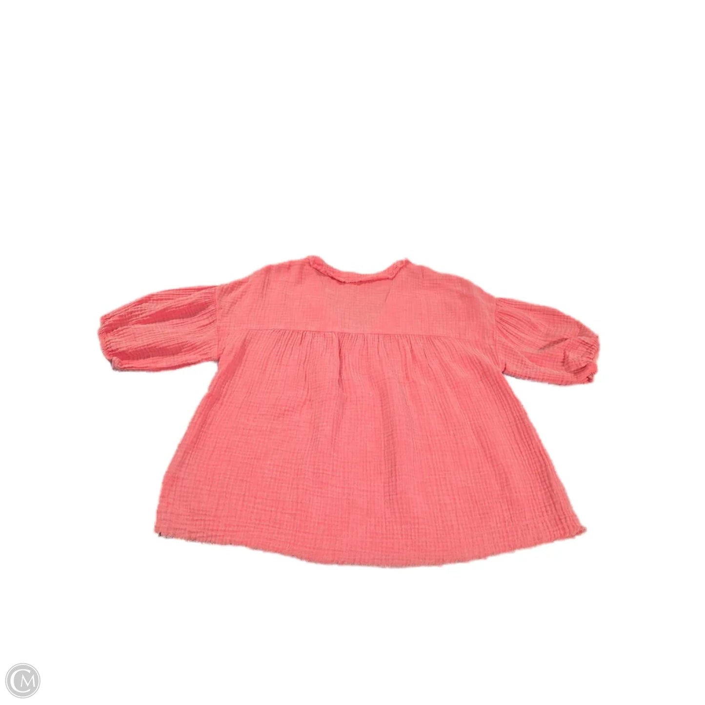 Top Short Sleeve By New In In Coral, Size: S