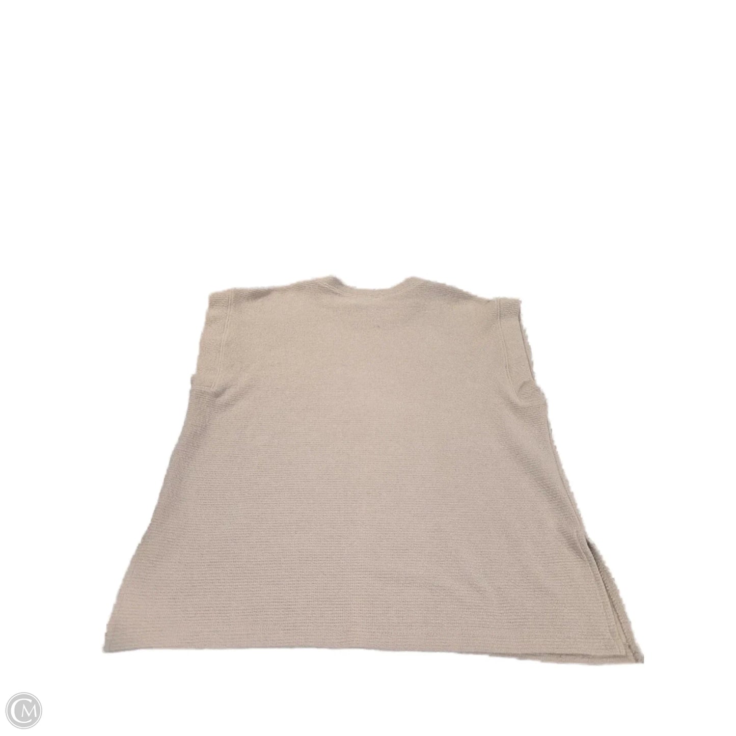 Top Short Sleeve By Tres Bien In Tan, Size: S