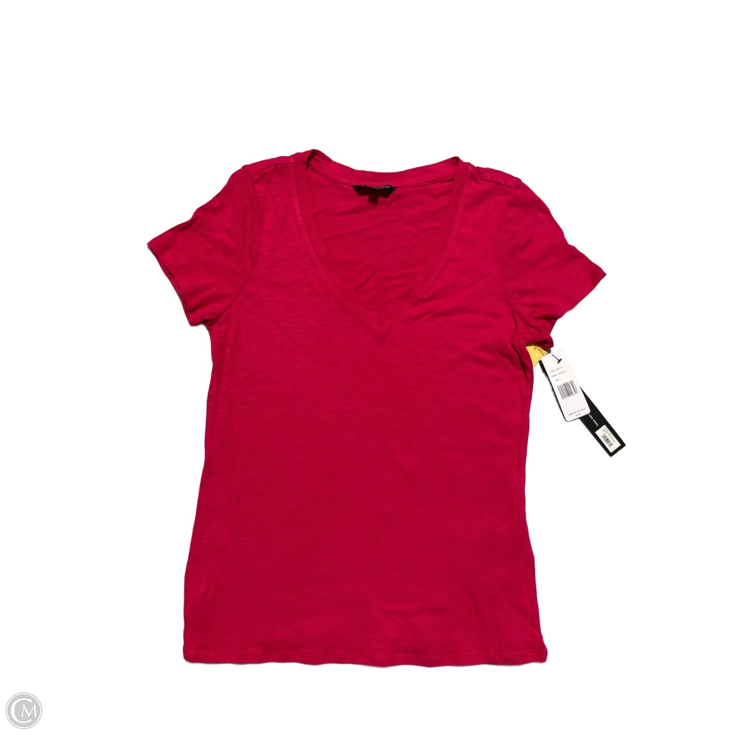 Top Short Sleeve Basic By Liverpool In Pink, Size: S