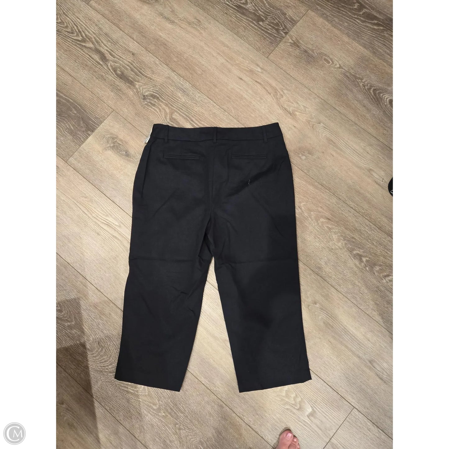 Pants Cropped By Rafaella In Black, Size: 10