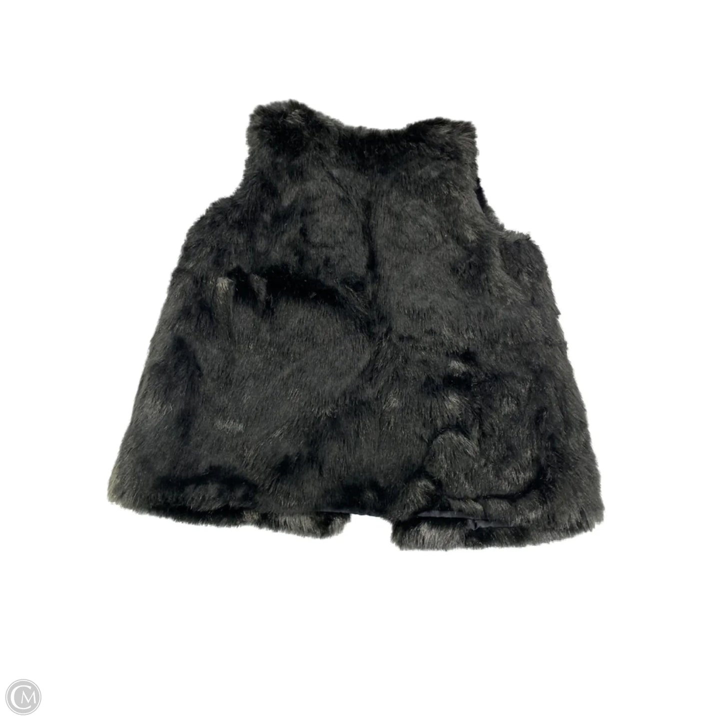 Vest Faux Fur & Sherpa By Mossimo In Black, Size: L