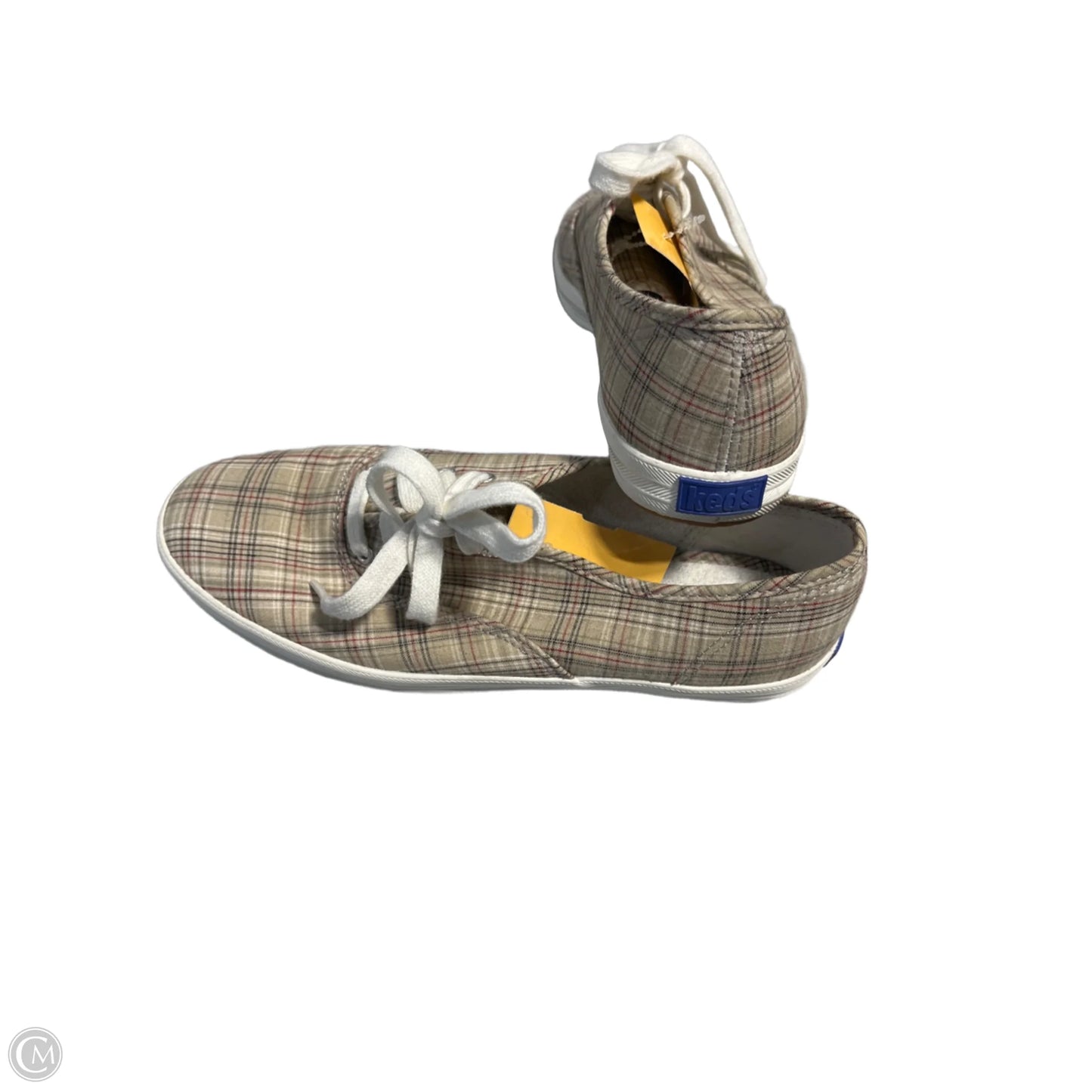 Shoes Flats By Keds In Plaid Pattern, Size: 6.5
