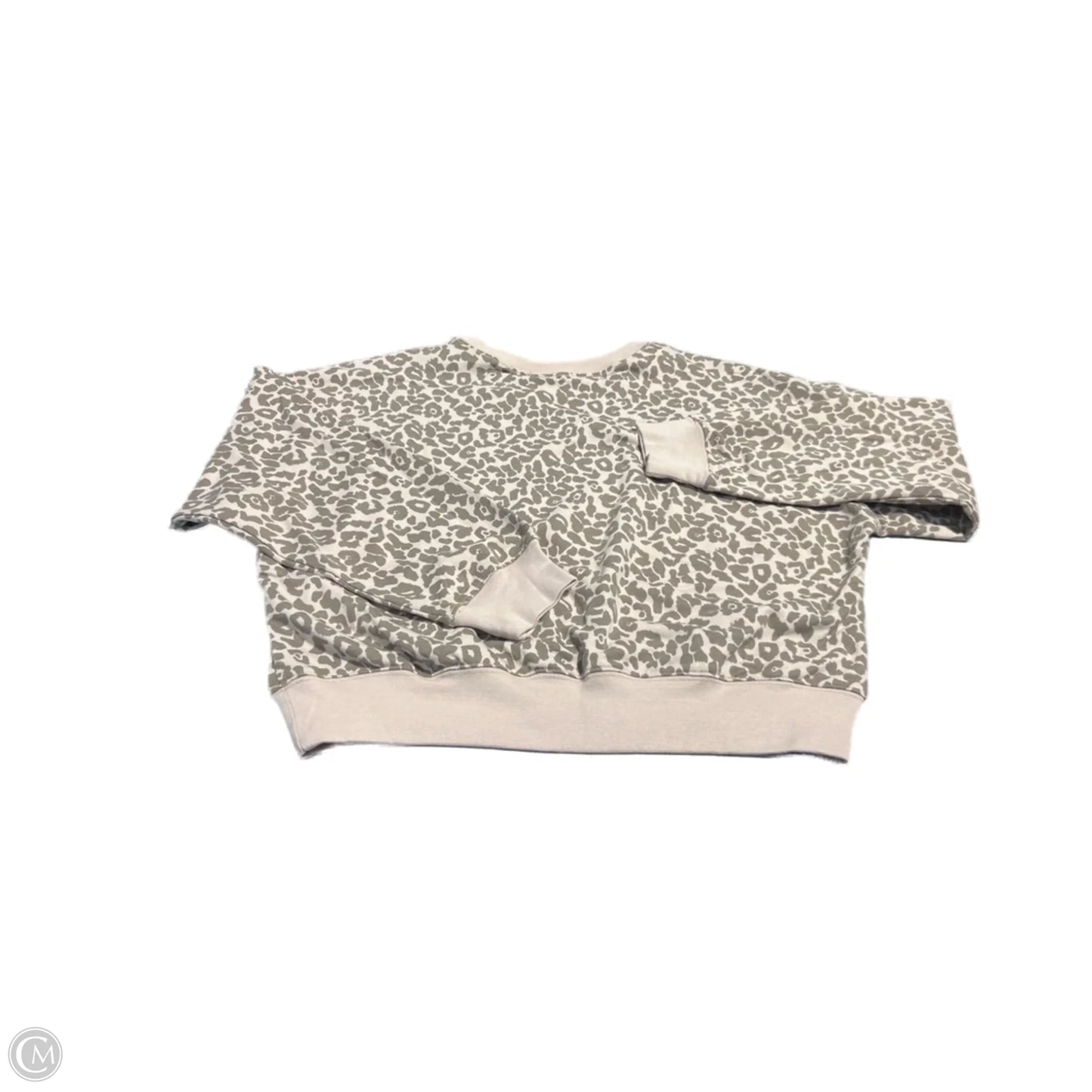 Top Long Sleeve Basic By Trixxi In Animal Print, Size: L