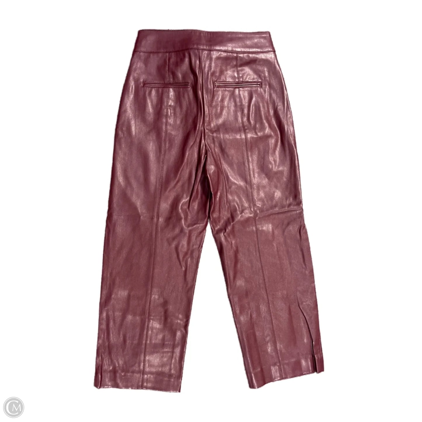 Pants Chinos & Khakis By Ann Taylor In Maroon, Size: 2p