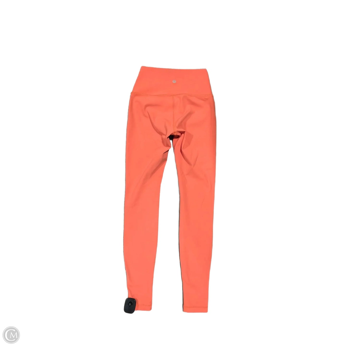 Athletic Leggings By Lululemon In Orange, Size: 4