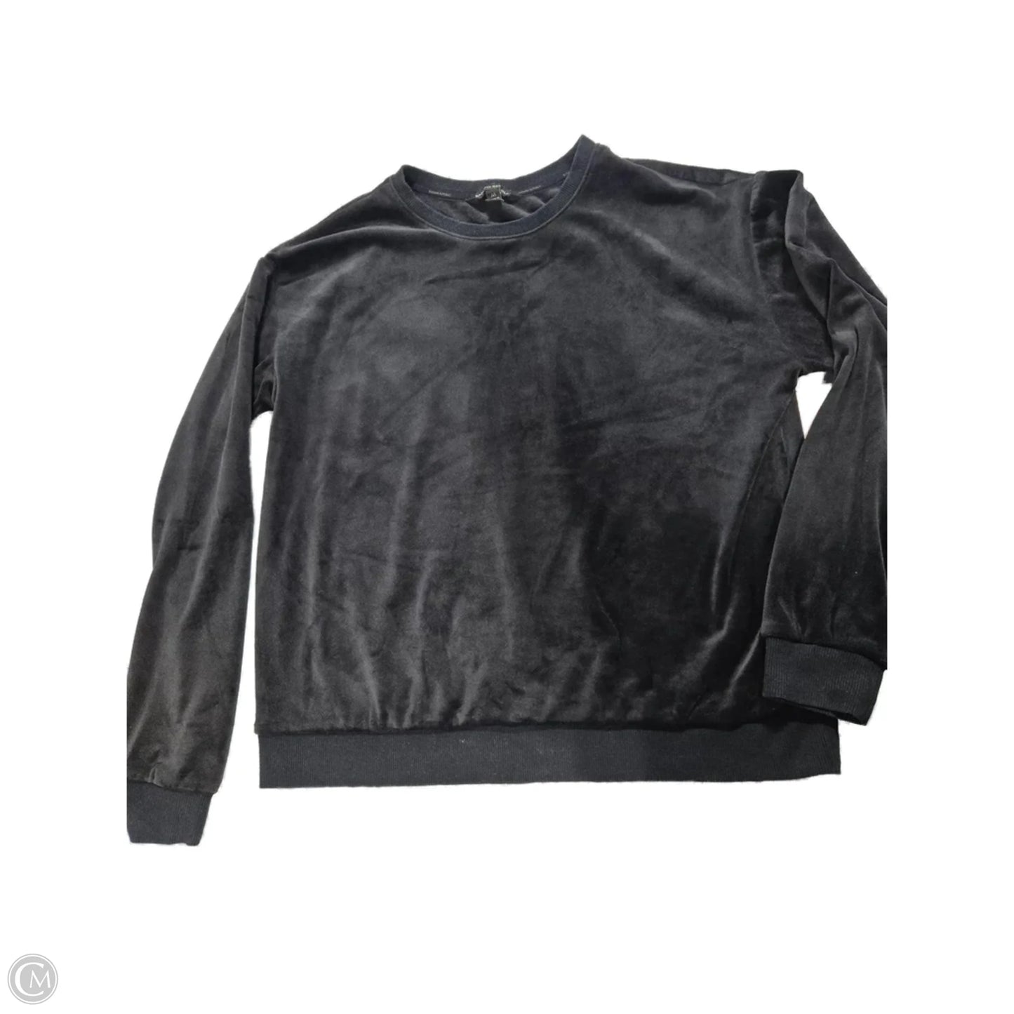 Top Long Sleeve By Banana Republic In Black, Size: M