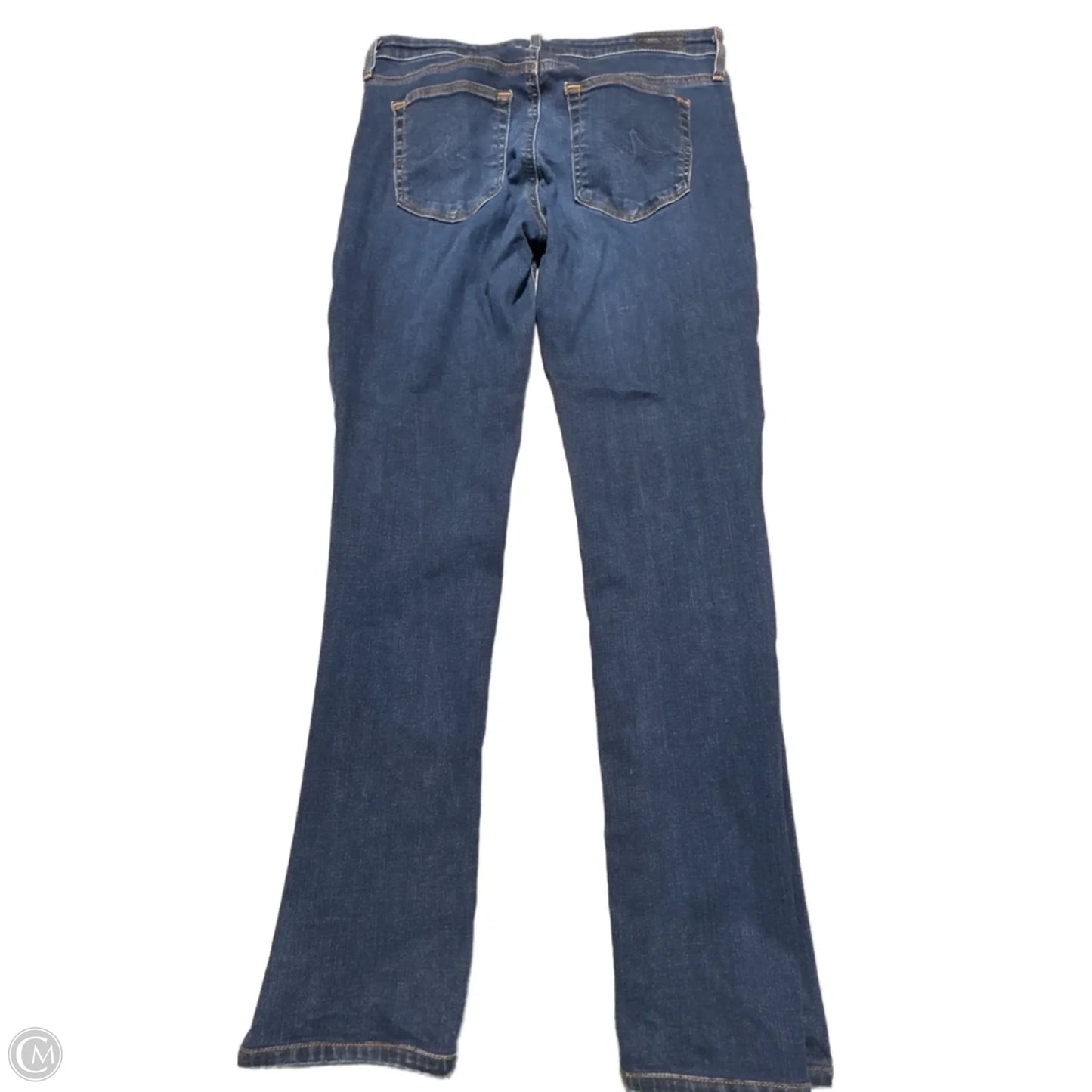Jeans Straight By Adriano Goldschmied In Blue Denim, Size: 6