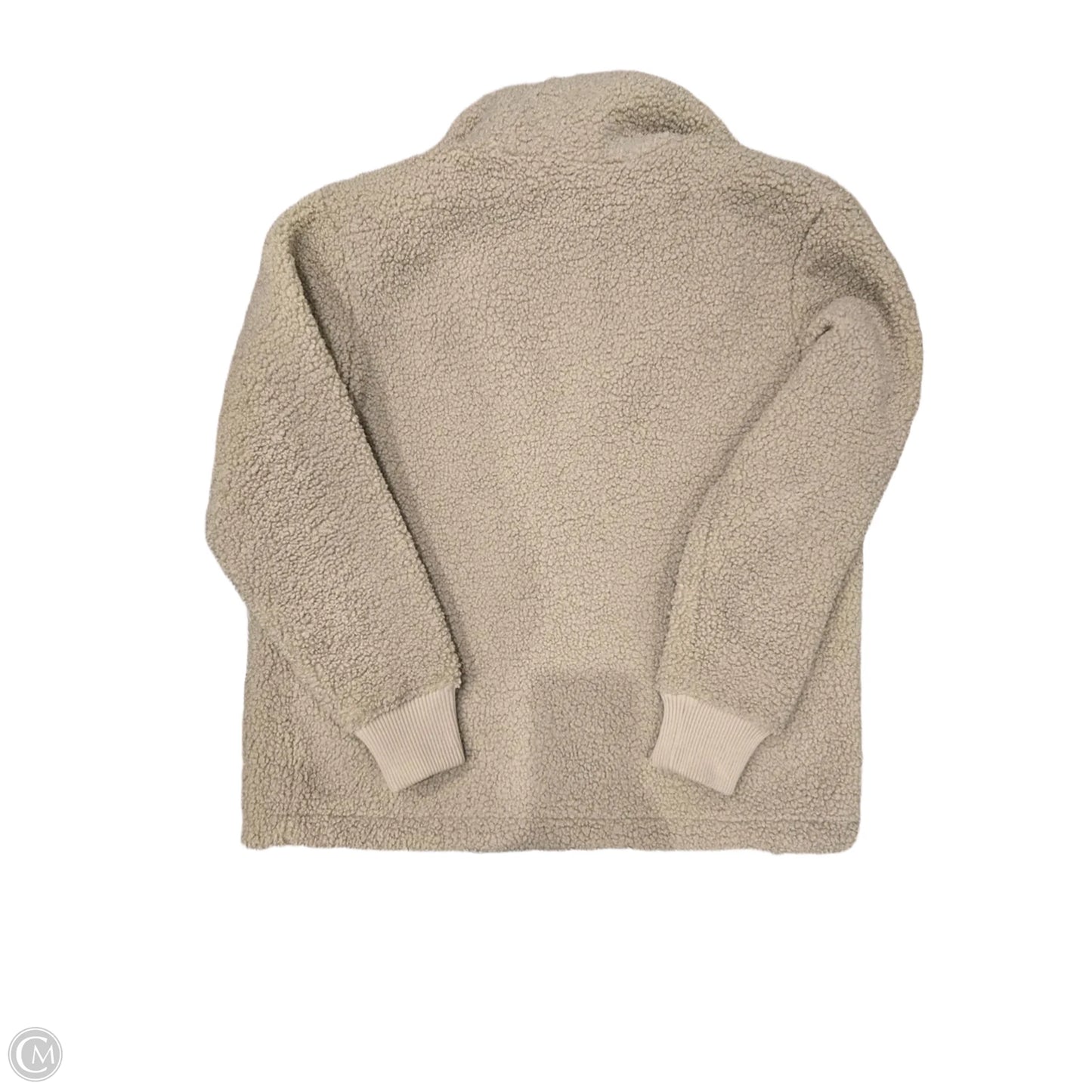 Jacket Fleece By Cmc In Cream, Size: S