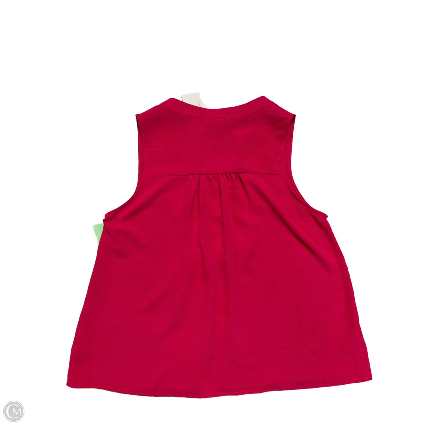 Top Sleeveless By Gilli In Pink, Size: L