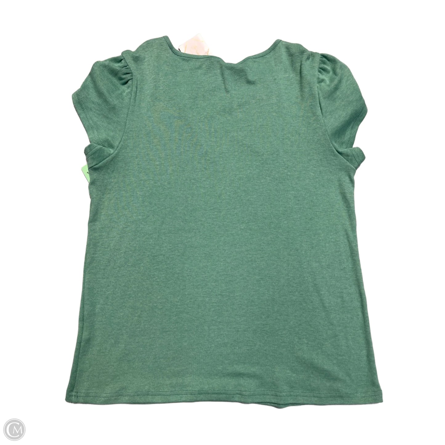 Top Short Sleeve By Cmc In Green, Size: M