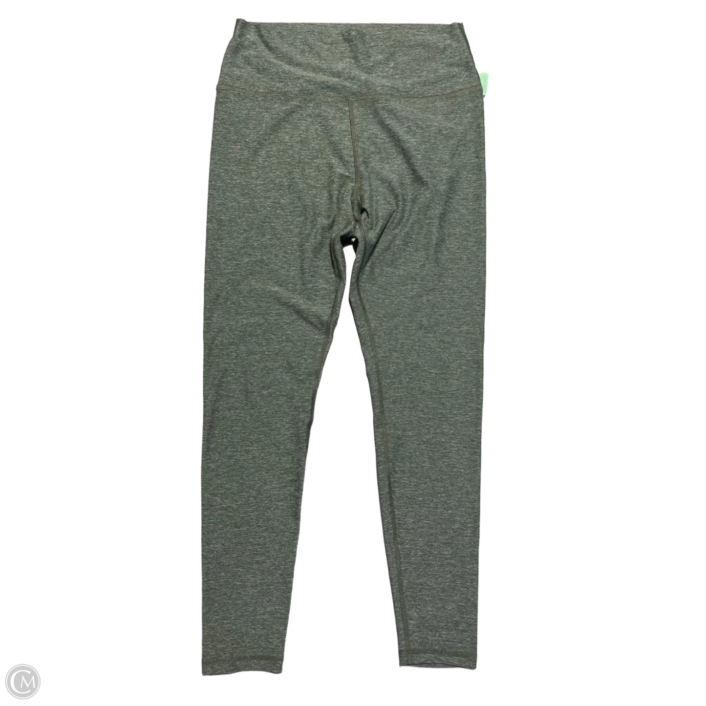 Athletic Leggings By Cmc In Green, Size: L