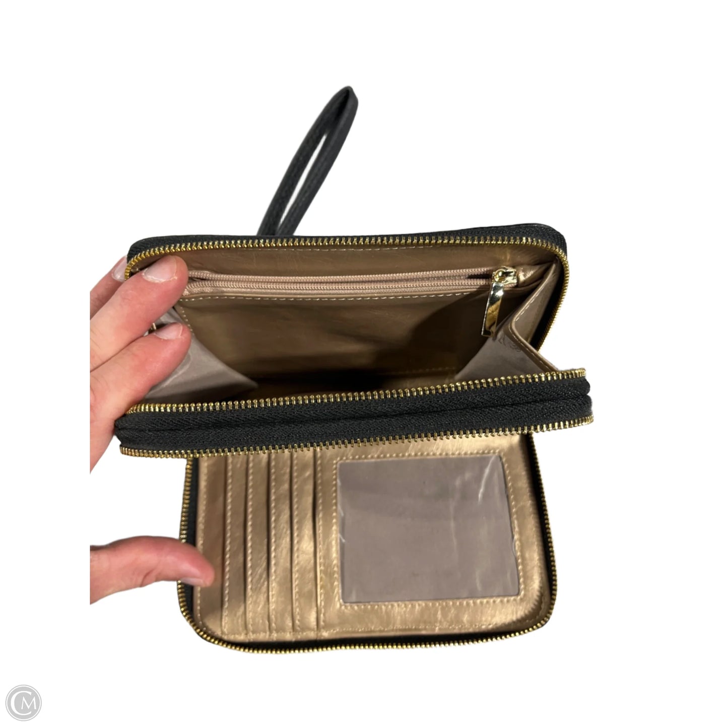 Wallet Leather By Anne Klein, Size: Small