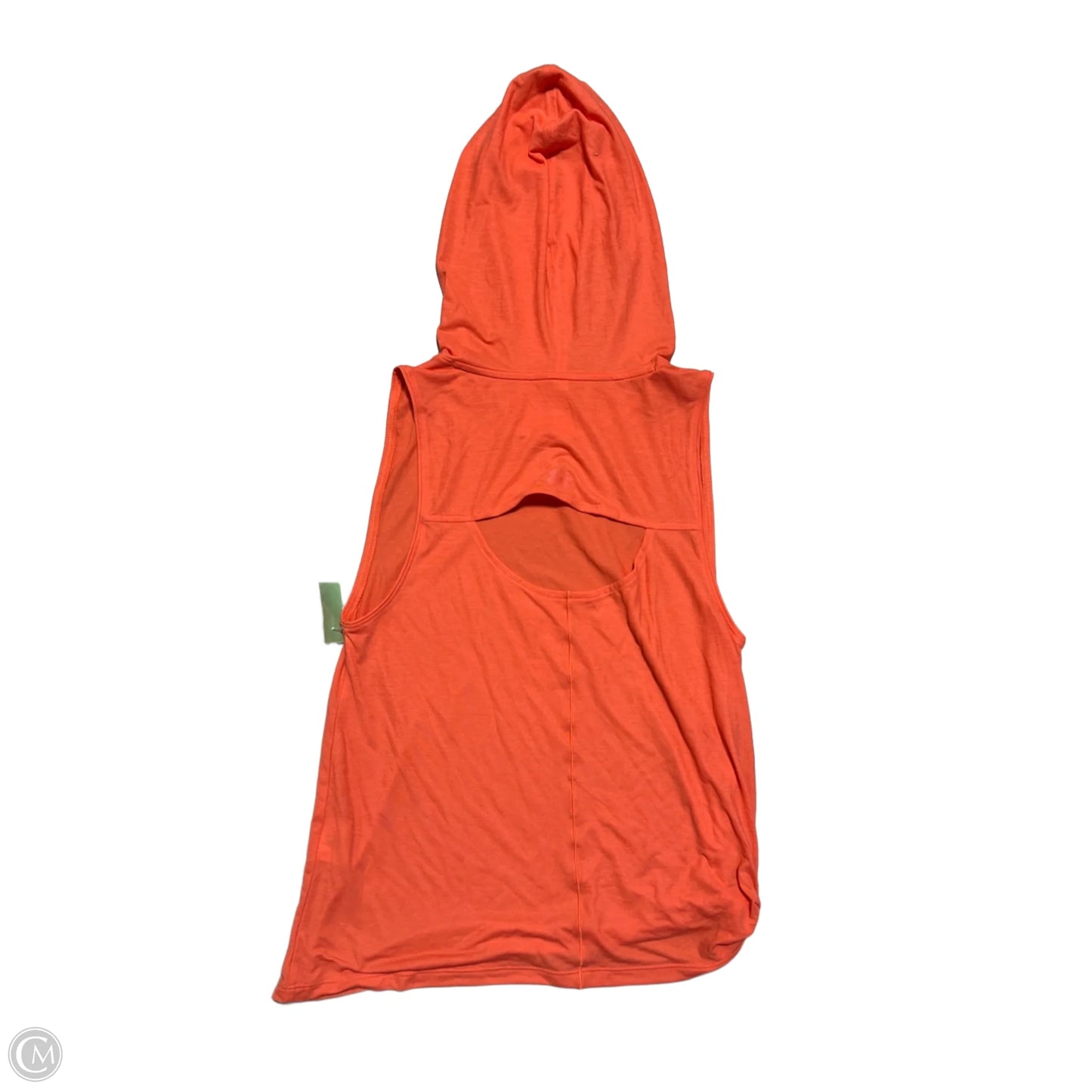 Athletic Tank Top By Under Armour In Orange, Size: M