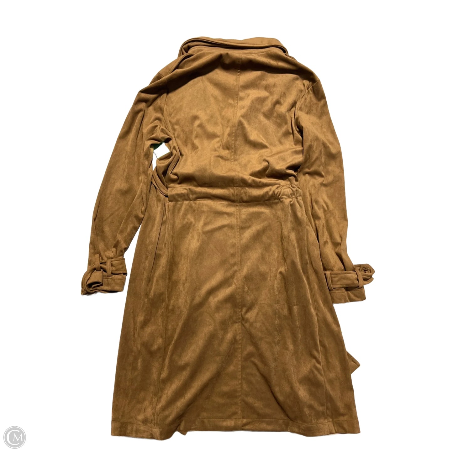 Dress Casual Midi By Cmc In Brown, Size: L