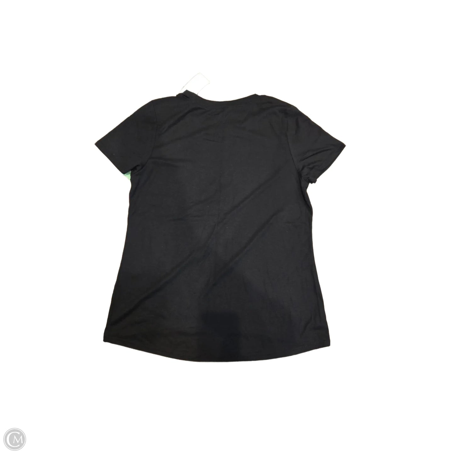 Top Short Sleeve Basic By Modern Lux In Black, Size: Xl
