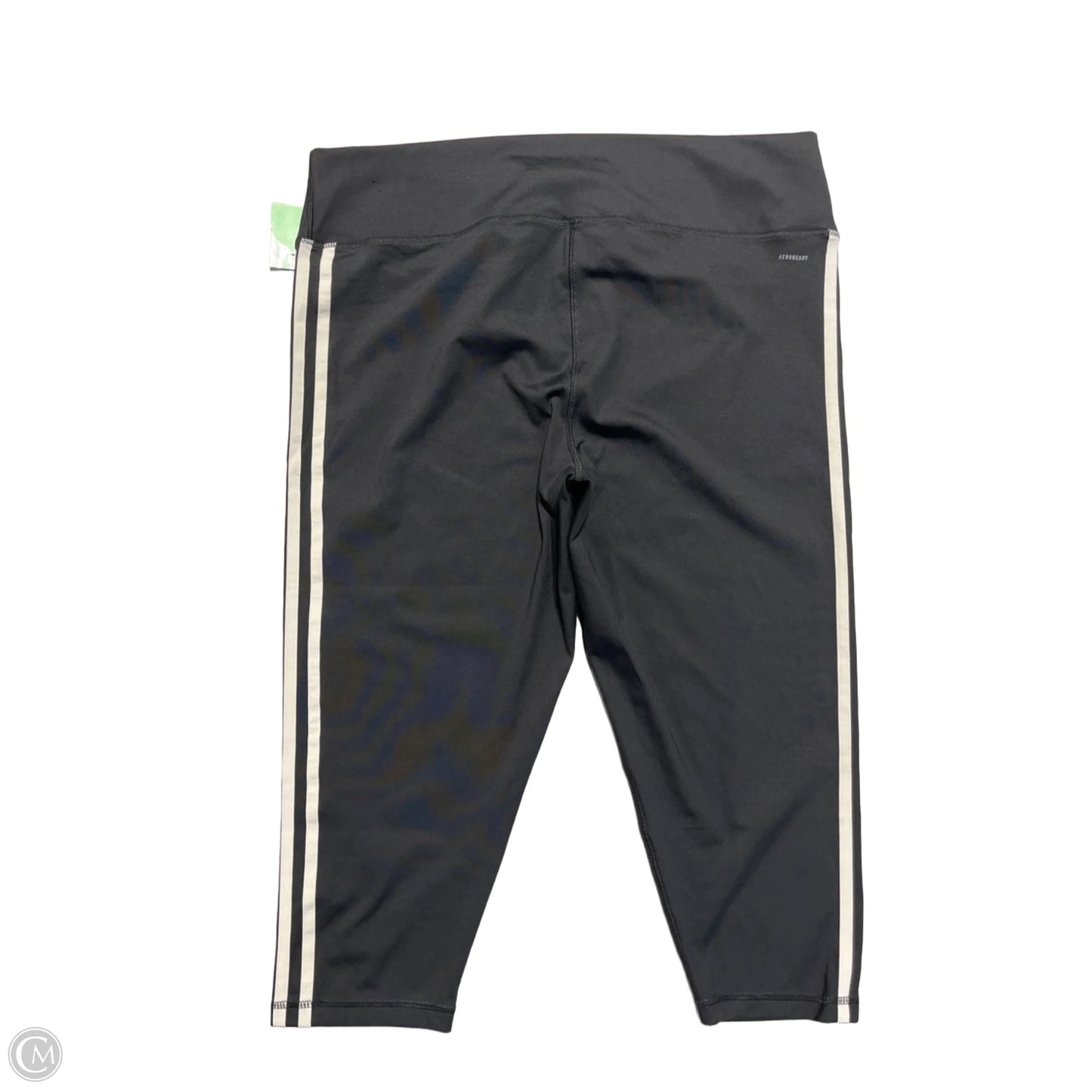 Athletic Capris By Adidas In Black, Size: Xxl