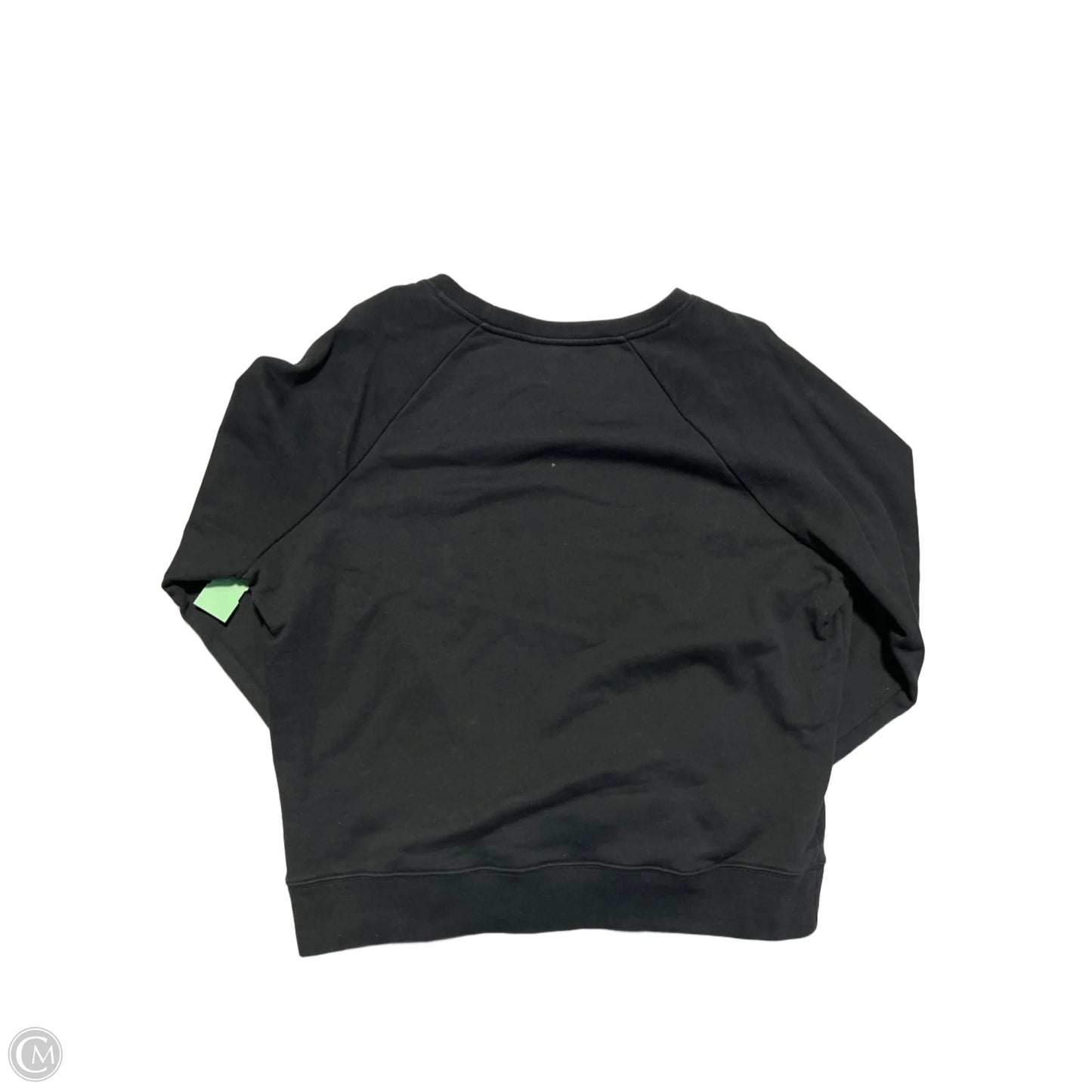 Sweatshirt Crewneck By J. Crew In Black, Size: L