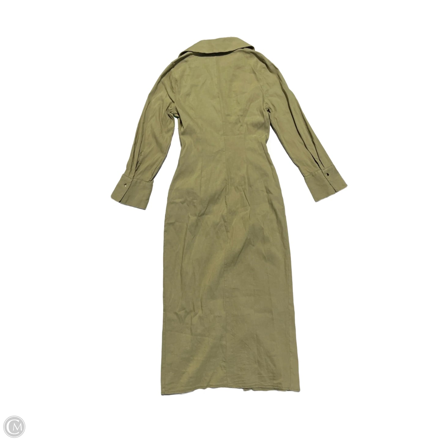 Dress Casual Maxi By Zara In Green, Size: Xs