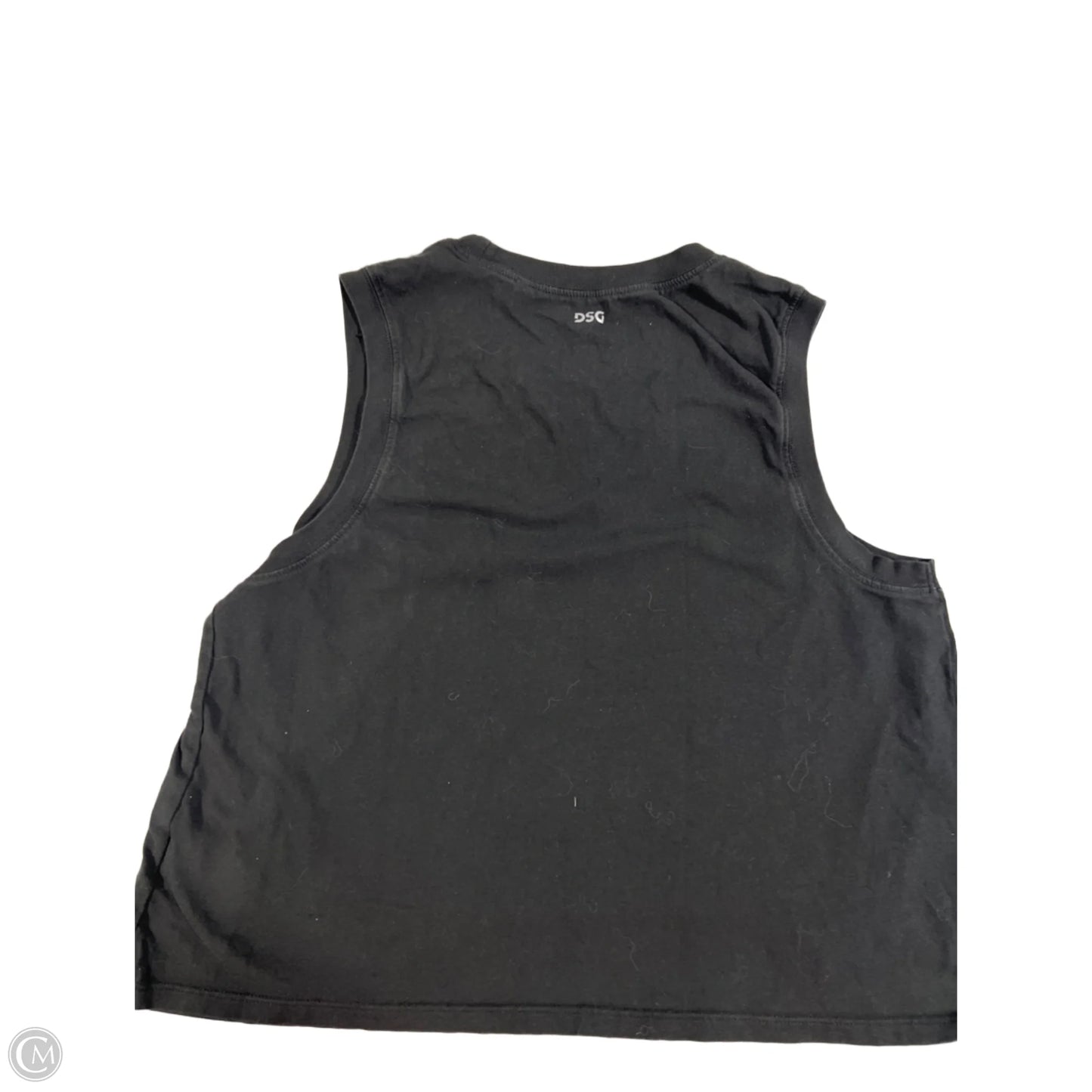 Top Sleeveless Basic By Dsg Outerwear In Black, Size: M