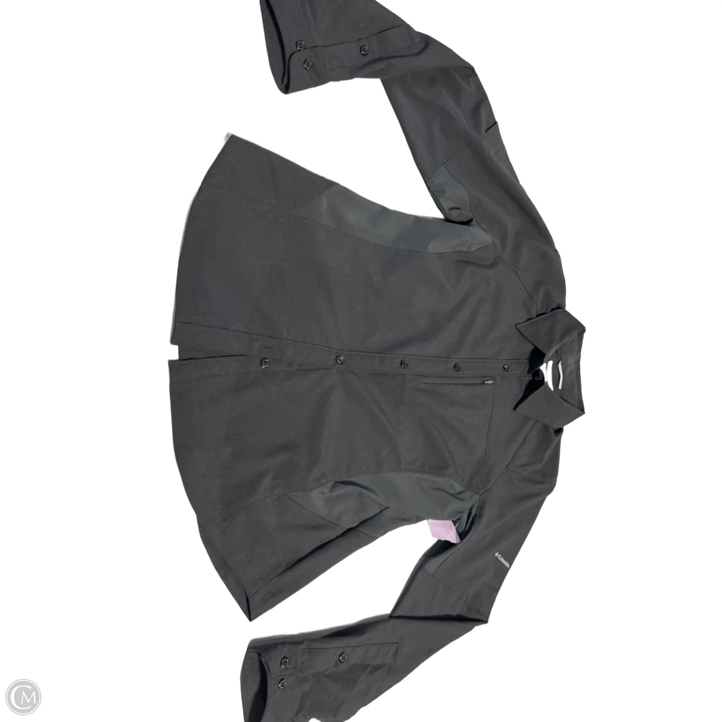 Top Long Sleeve By Columbia In Black, Size: L