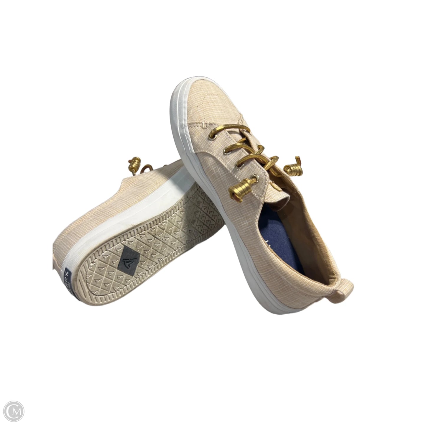 Shoes Flats By Sperry In Gold, Size: 8.5