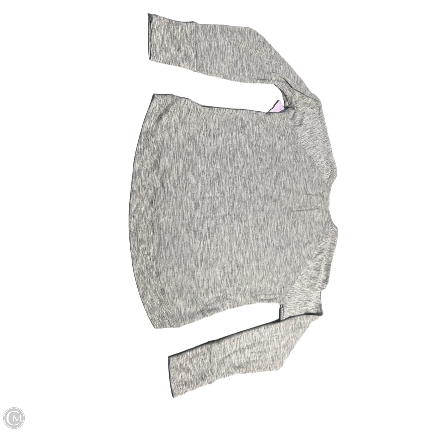 Top Long Sleeve By Athleta In Grey, Size: S