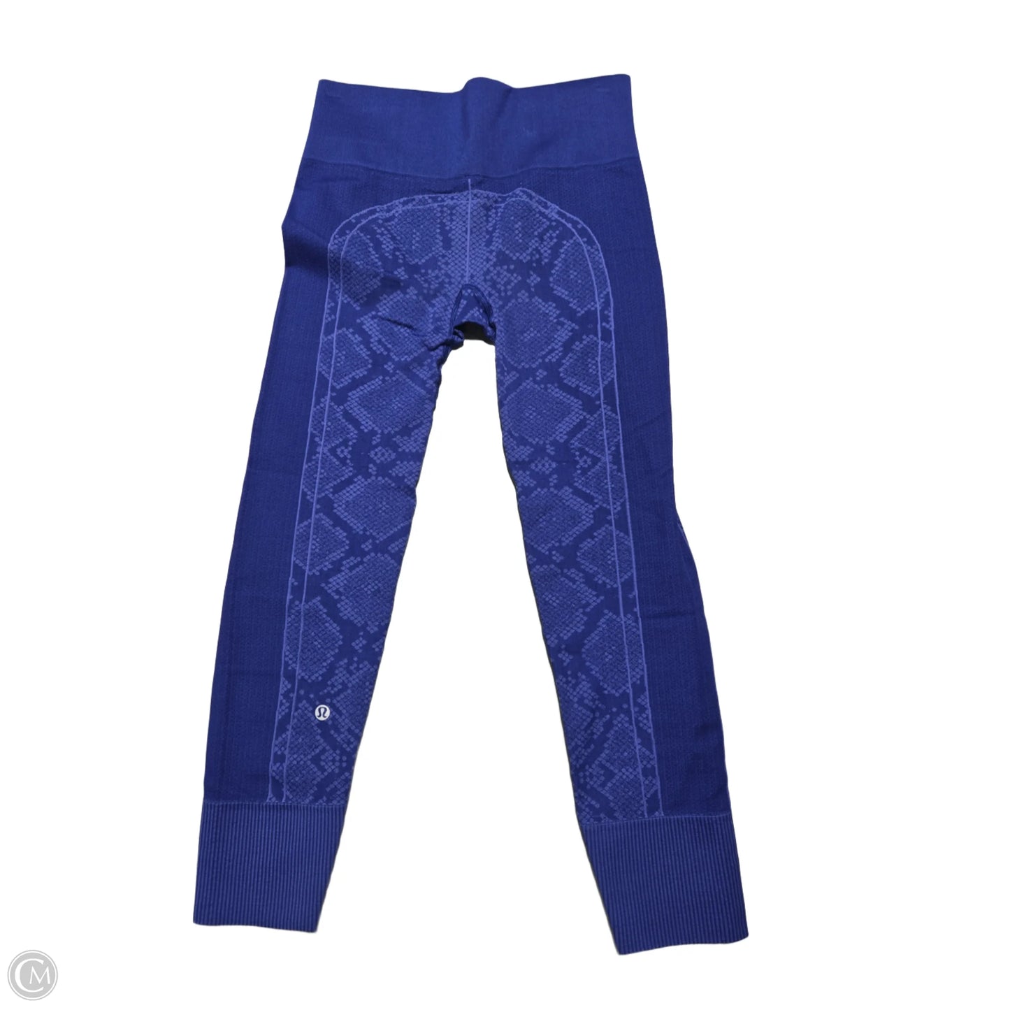 Athletic Leggings By Lululemon In Blue, Size: M