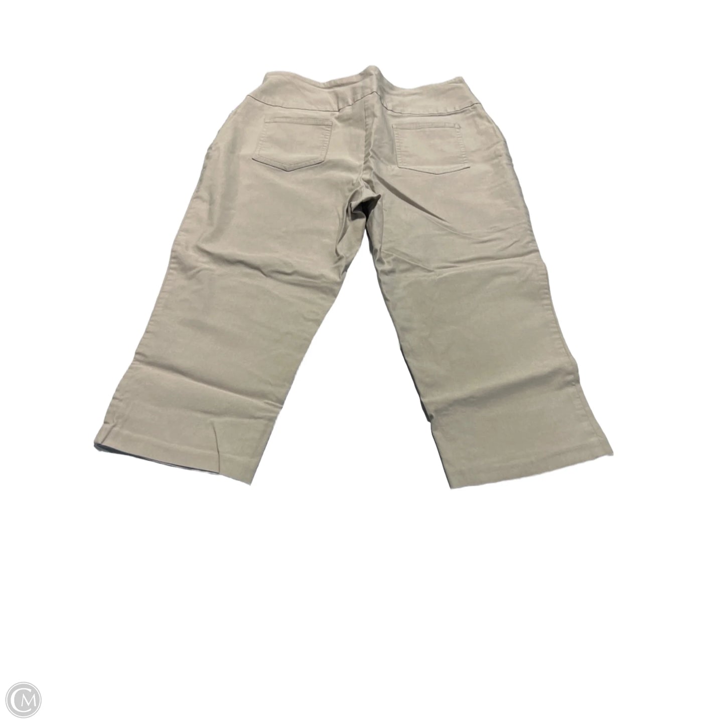 Capris By Tribal In Tan, Size: 12