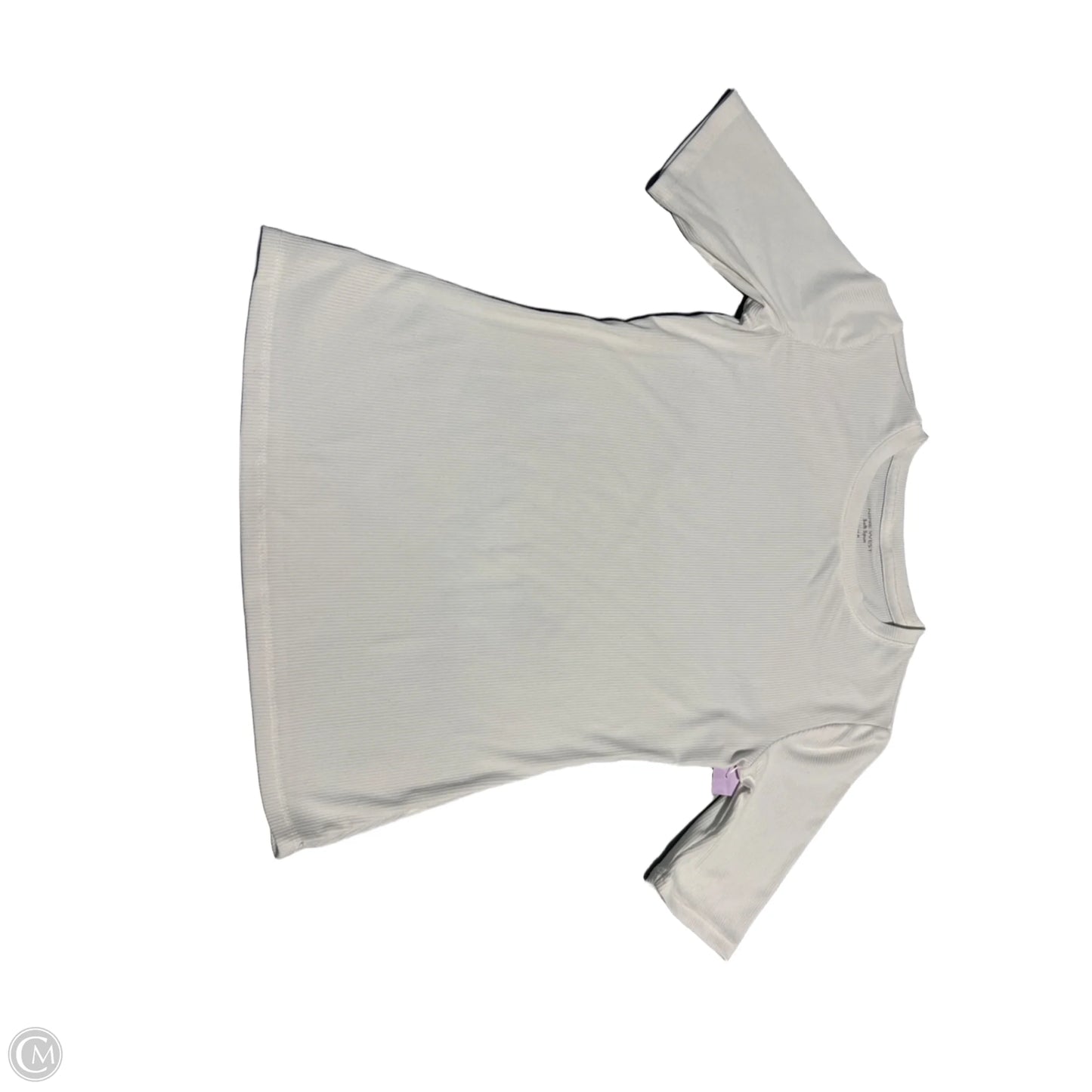 Top Short Sleeve Basic By Nine West In White, Size: Xsp