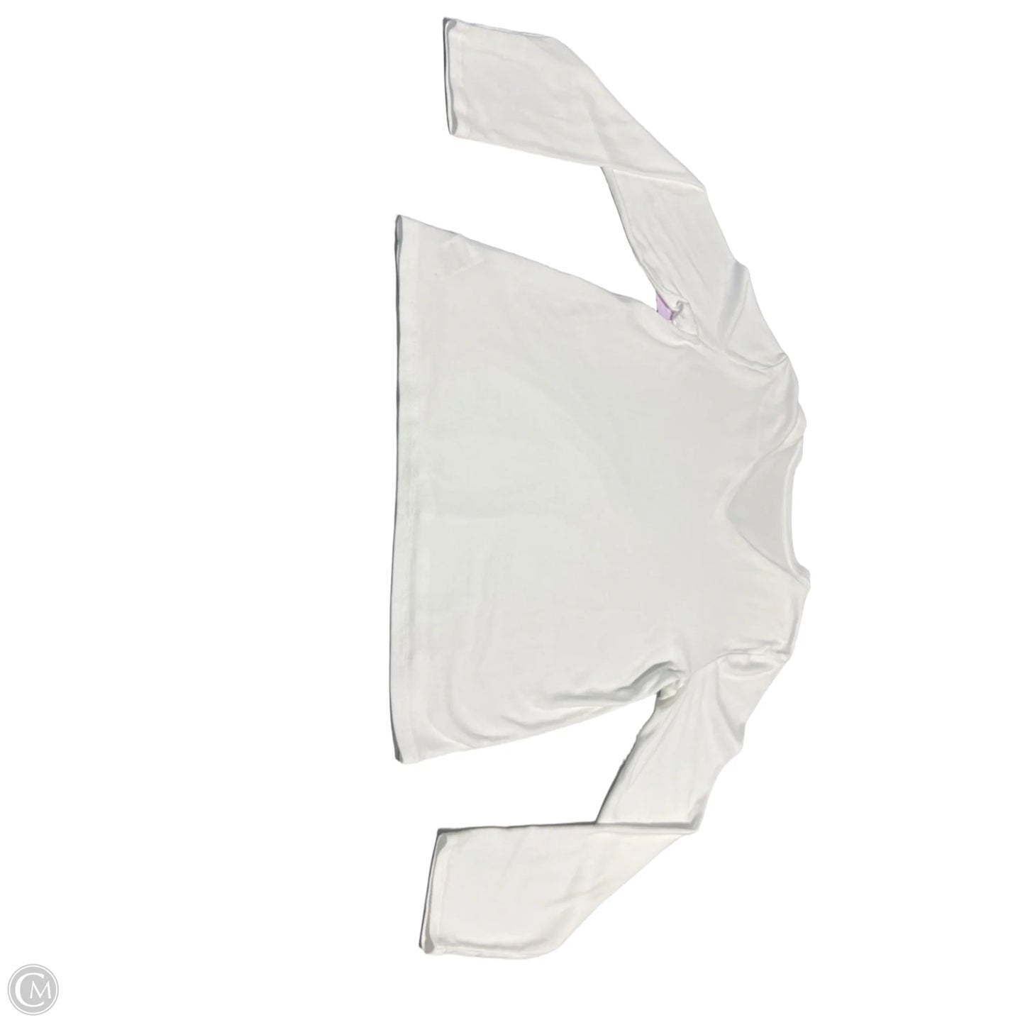 Top Long Sleeve Basic By Gap In White, Size: Xxl