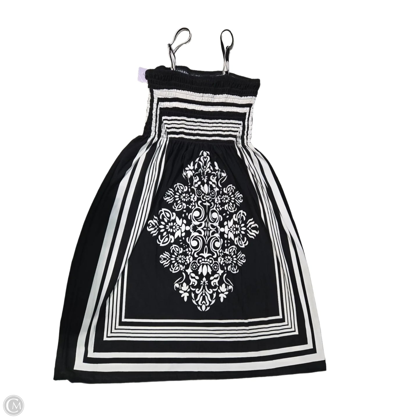 Dress Casual Short By Cme In Black & White, Size: L