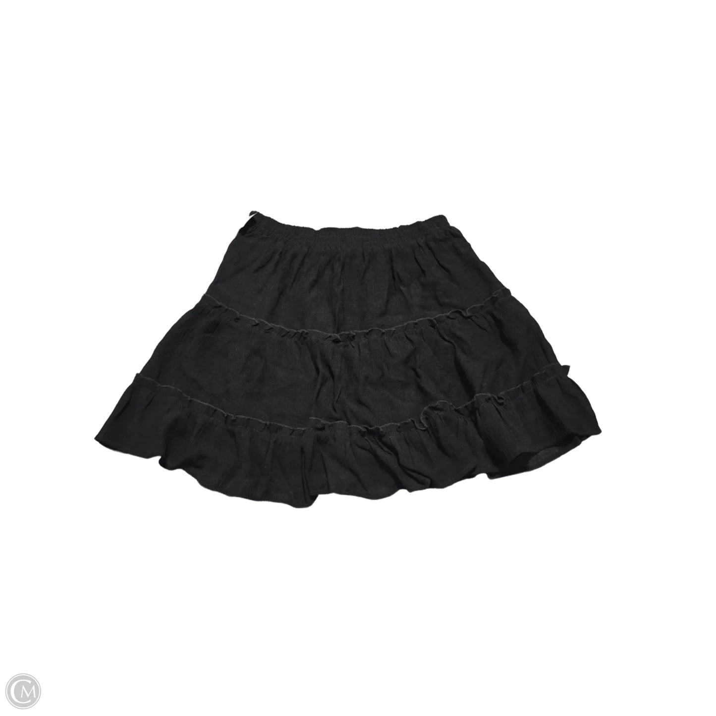 Skirt Mini & Short By Love Tree In Black, Size: L