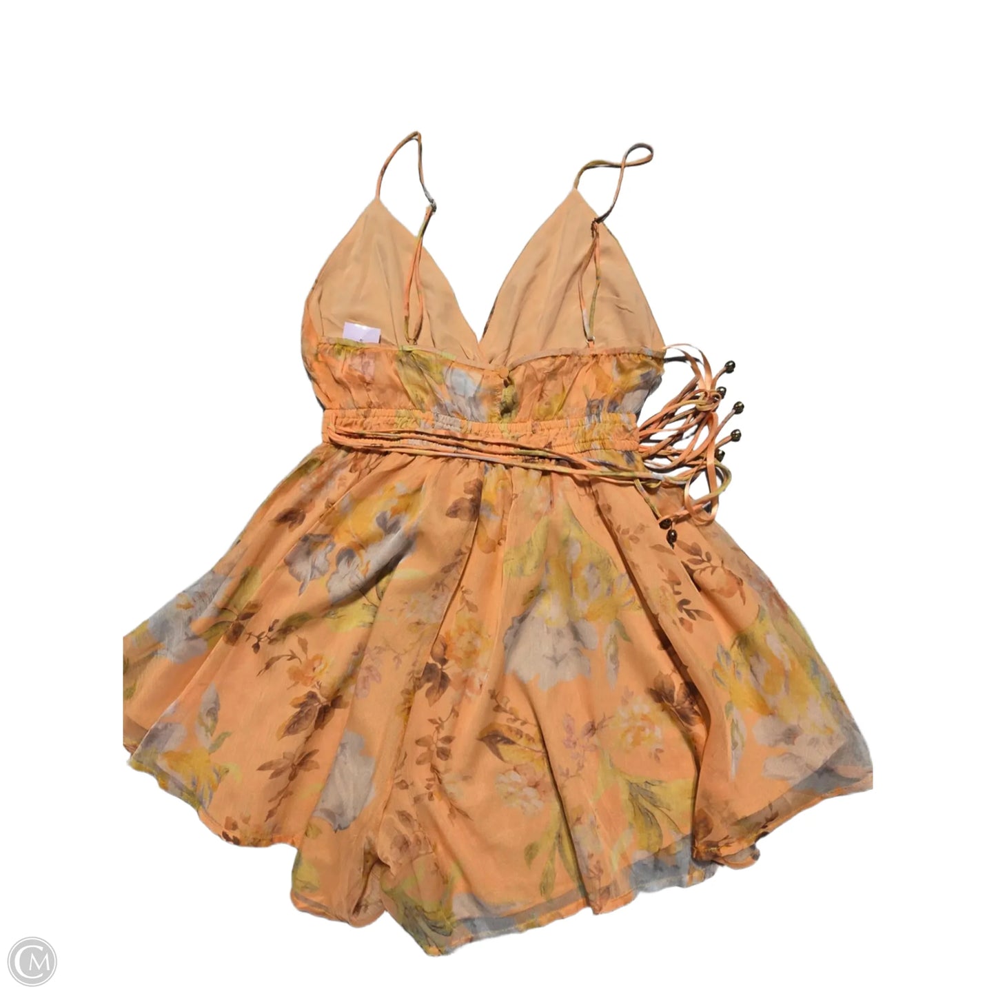 Romper By Cmc In Orange, Size: M