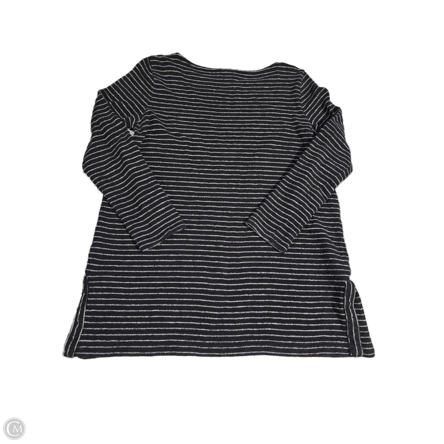 Top Long Sleeve By J. Jill In Black, Size: M