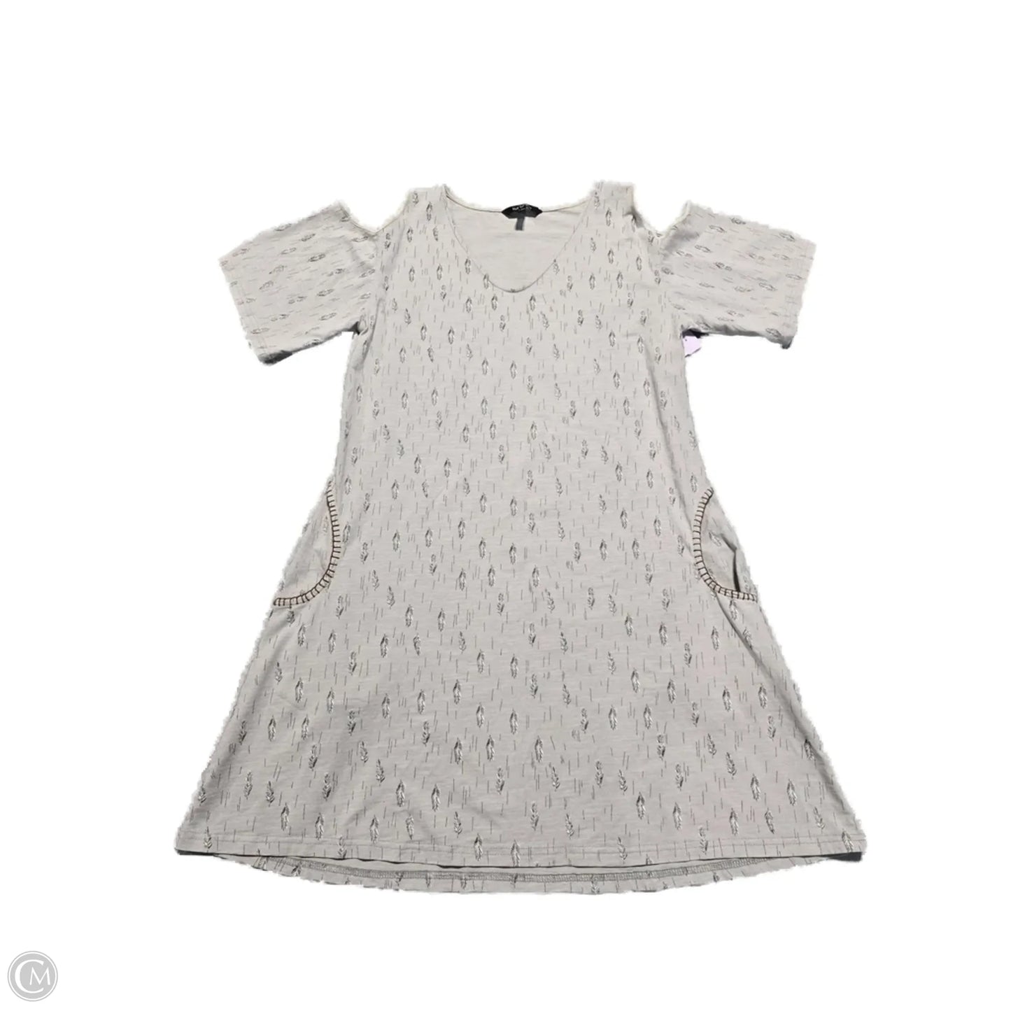 Dress Casual Short By Cme In Taupe, Size: M