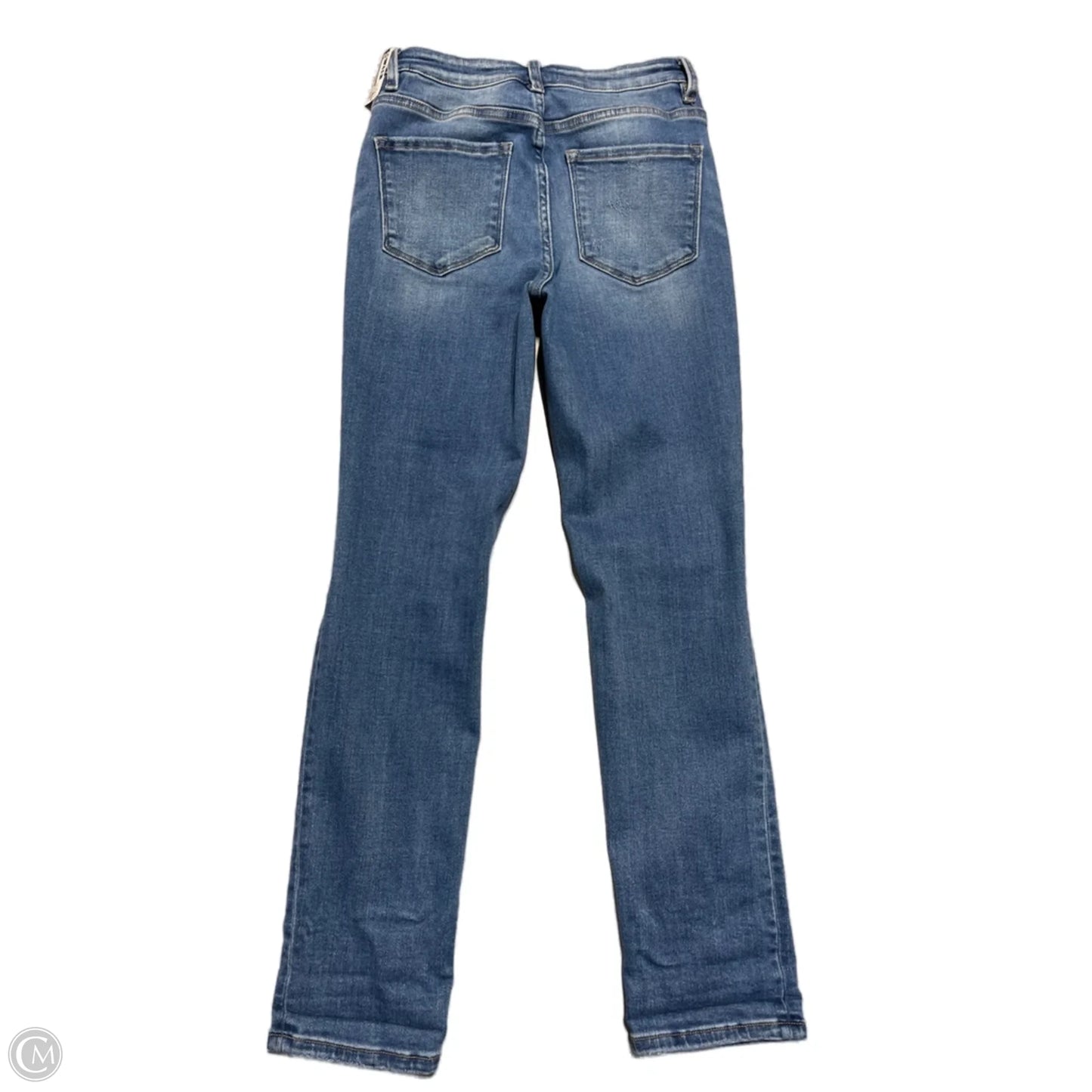 Jeans Skinny By Vervet In Blue Denim, Size: 4