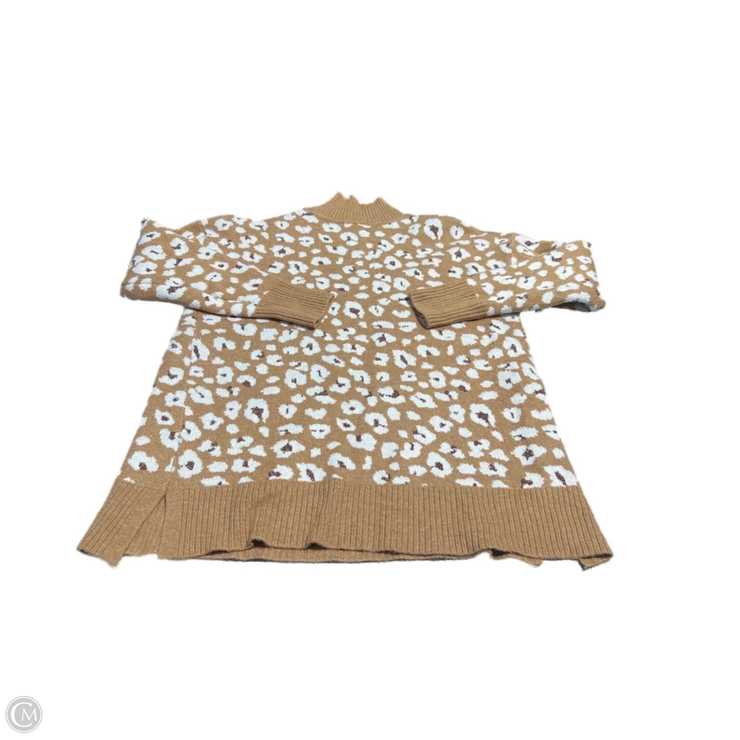 Sweater By Loft In Animal Print, Size: M