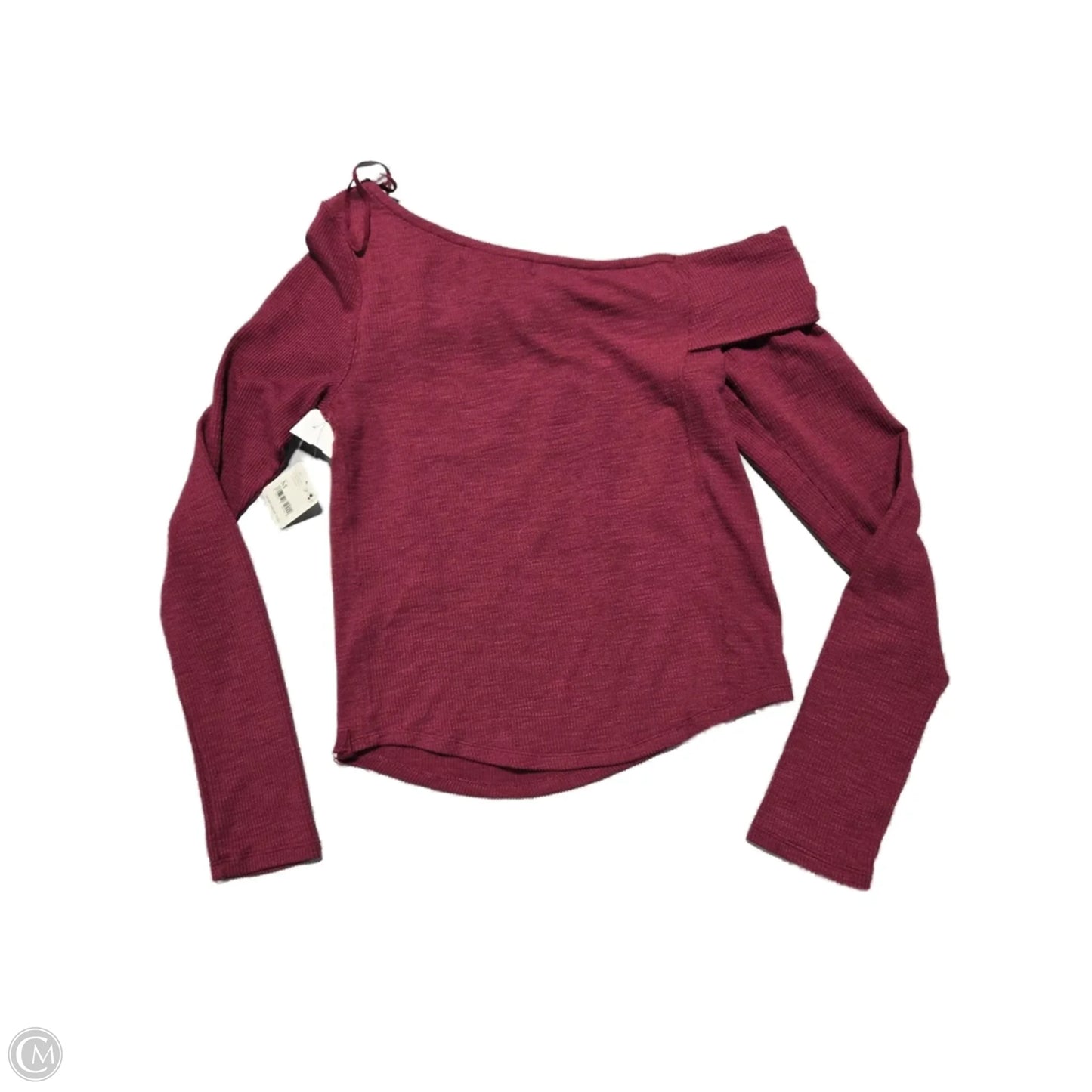 Top Long Sleeve By We The Free In Maroon, Size: M