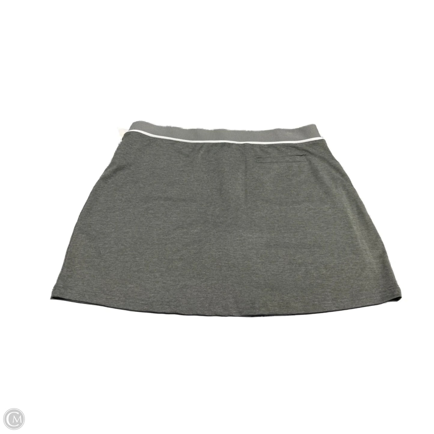 Athletic Skort By Cme In Taupe, Size: Xl